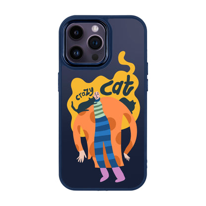CRAZY CAT-iPhone 14 Pro Max Proof Kılıf