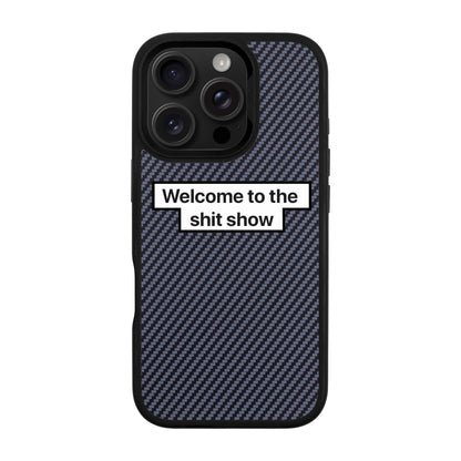 WELCOME-iPhone 16 Pro Plaid Kılıf MagSafe Özellikli