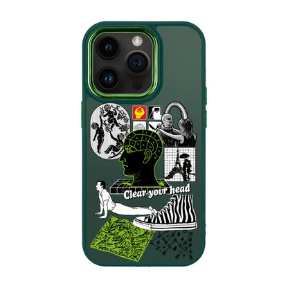 CLEAR YOUR HEAD-iPhone 14 Pro Proof Kılıf