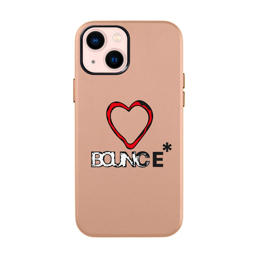 BOUNCE-iPhone 14 Leather Kılıf