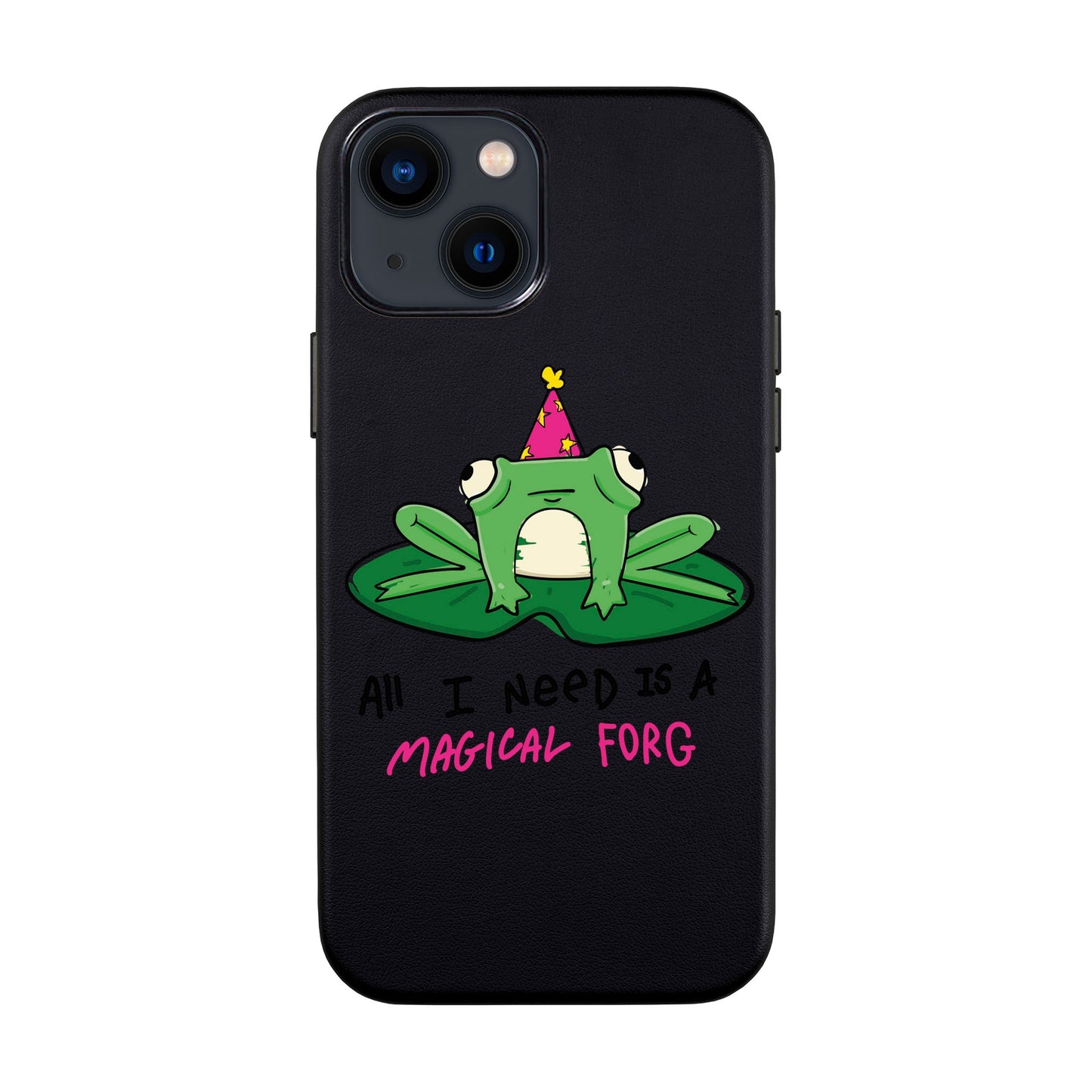 FORG-iPhone 14 Leather Kılıf