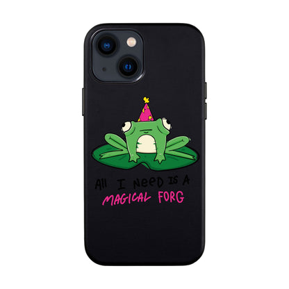FORG-iPhone 14 Leather Kılıf
