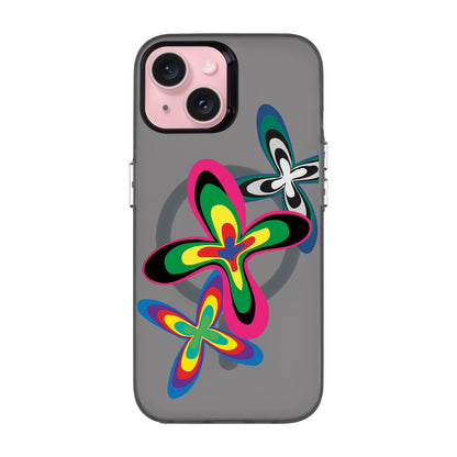 COLOR FLOWER-iPhone 15 Hold Kılıf MagSafe Özellikli