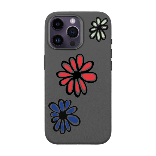 FLORIST-iPhone 14 Pro Max Leather Premium Kılıf MagSafe Özellikli