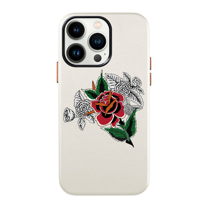 DRY ROSE-iPhone 13 Pro Max Leather Kılıf