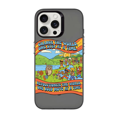 CHANGE THE WORLD-iPhone 15 Pro Max Hold Kılıf MagSafe Özellikli