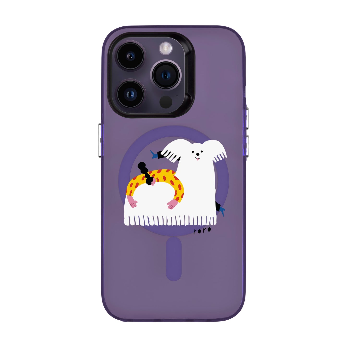 FANCY DOG-iPhone 14 Pro Hold Kılıf MagSafe Özellikli