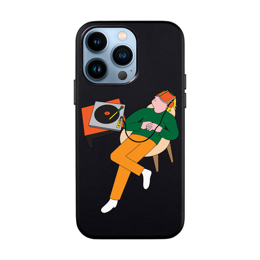 LAZY SUNDAY AFTERNOON-iPhone 13 Pro Max Leather Kılıf