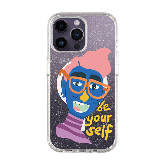 BE YOUR SELF-iPhone 14 Pro Max Shiny Kılıf MagSafe Özellikli
