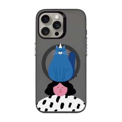 NAUGHTY CAT-iPhone 15 Pro Max Hold Kılıf MagSafe Özellikli