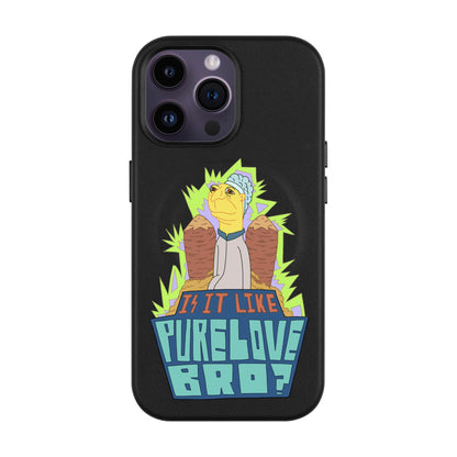 PURE LOVE-iPhone 14 Pro Max Leather Kılıf MagSafe Özellikli