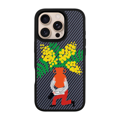 VASE-iPhone 16 Pro Plaid Kılıf MagSafe Özellikli