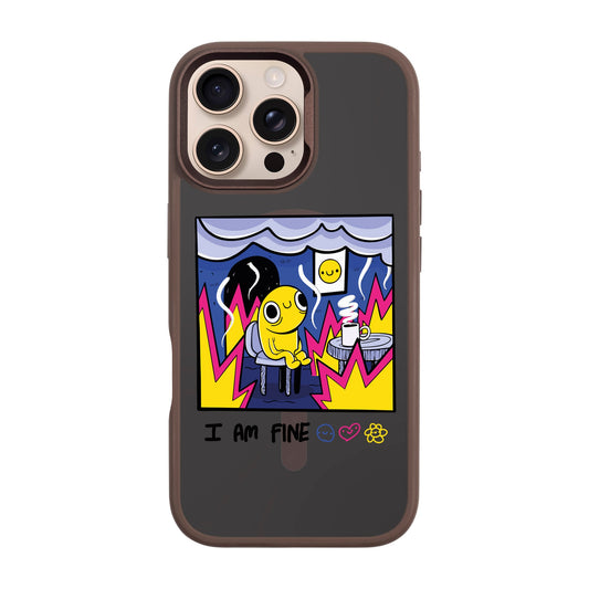 I AM FINE-iPhone 16 Pro Max Rise Kılıf MagSafe Özellikli