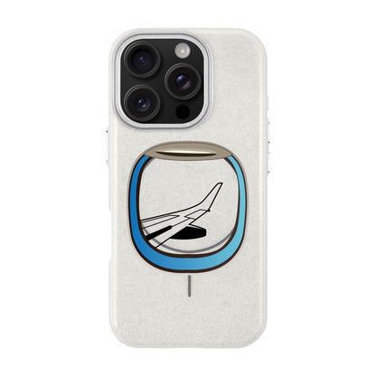 AIRCRAFT WINDOW-iPhone 16 Pro Radiant Kılıf MagSafe Özellikli