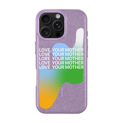 LOVE YOUR MOTHER-iPhone 16 Pro Max Radiant Kılıf MagSafe Özellikli