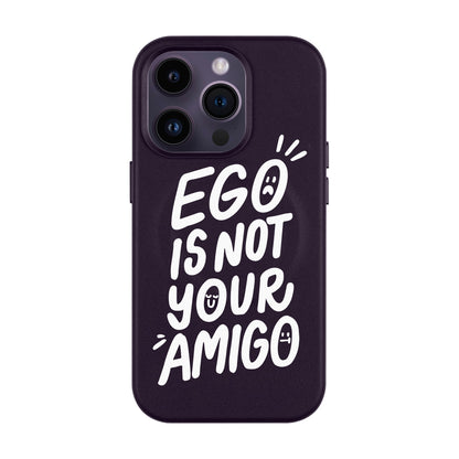 EGO-iPhone 14 Pro Leather Kılıf MagSafe Özellikli
