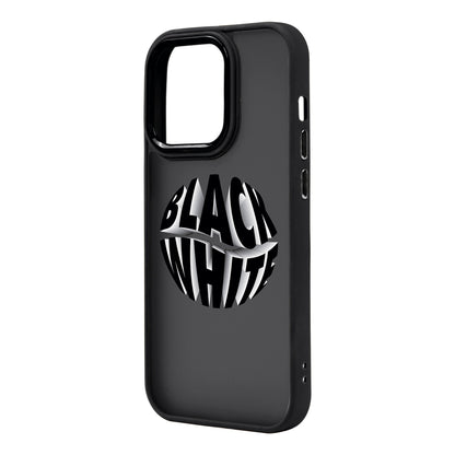 BLACK WHITE-iPhone 14 Pro Max Proof Kılıf