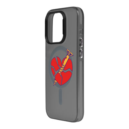 BROKEN HEART-iPhone 15 Plus Hold Kılıf MagSafe Özellikli