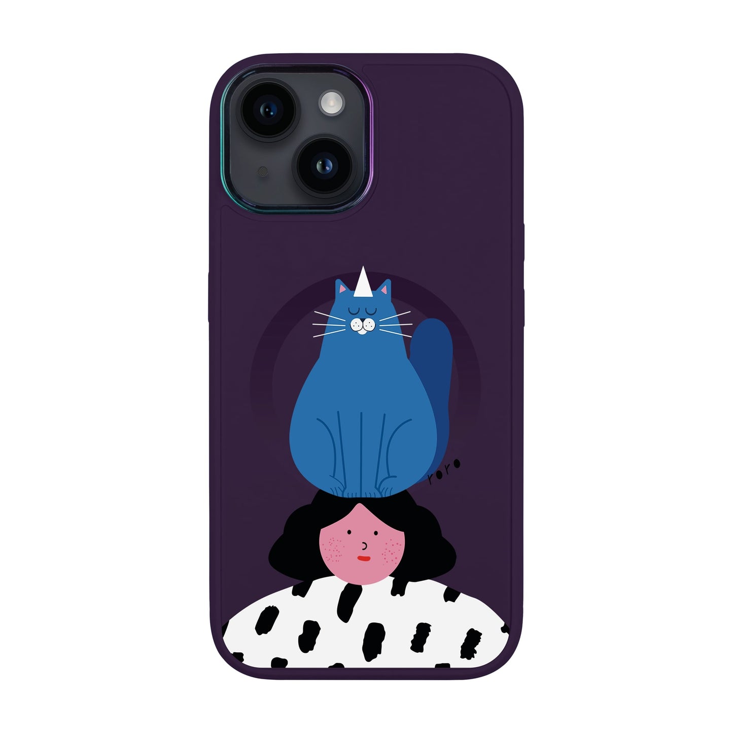 NAUGHTY CAT-iPhone 12 Vigor Kılıf MagSafe Özellikli