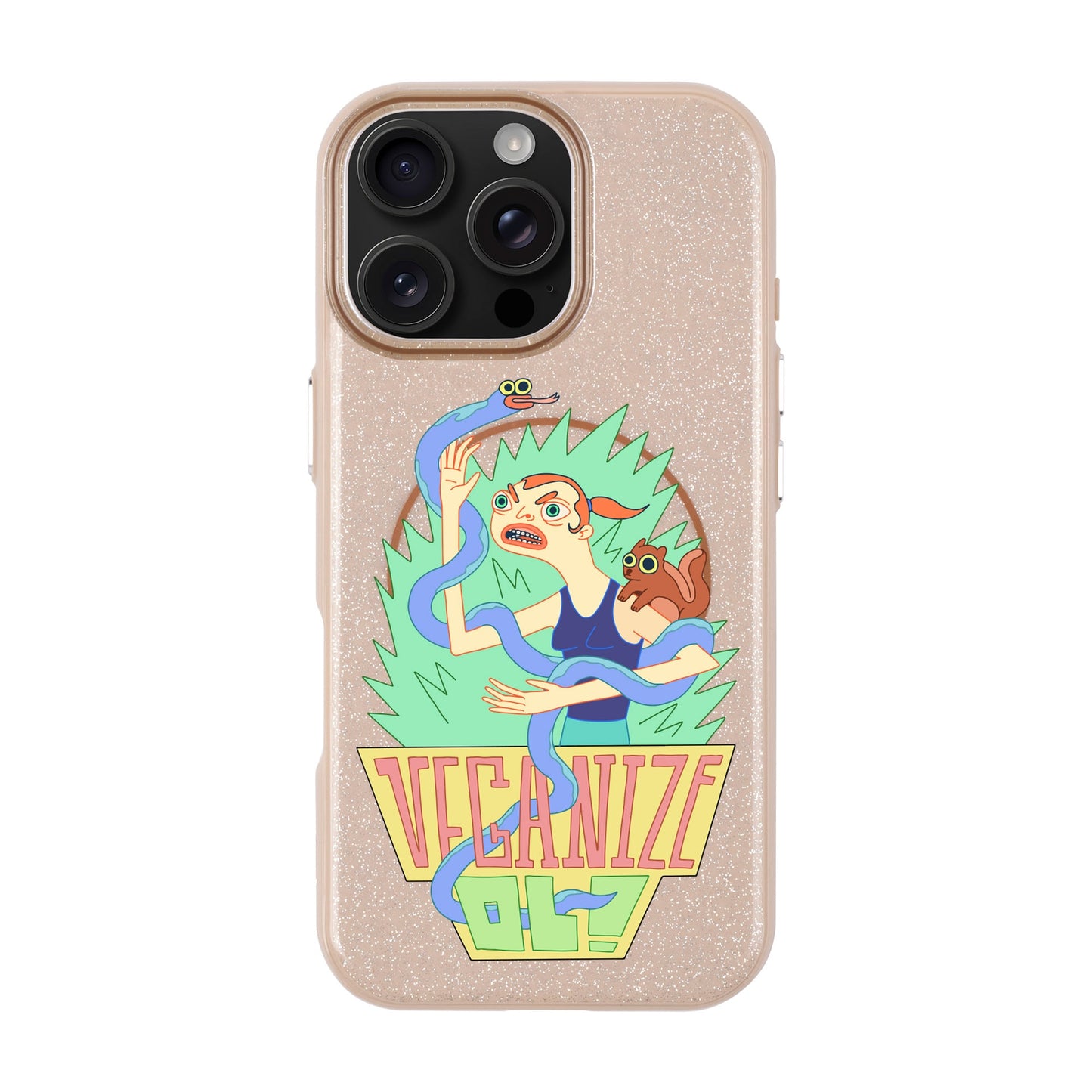 VEGANİZE-iPhone 16 Pro Max Radiant Kılıf MagSafe Özellikli