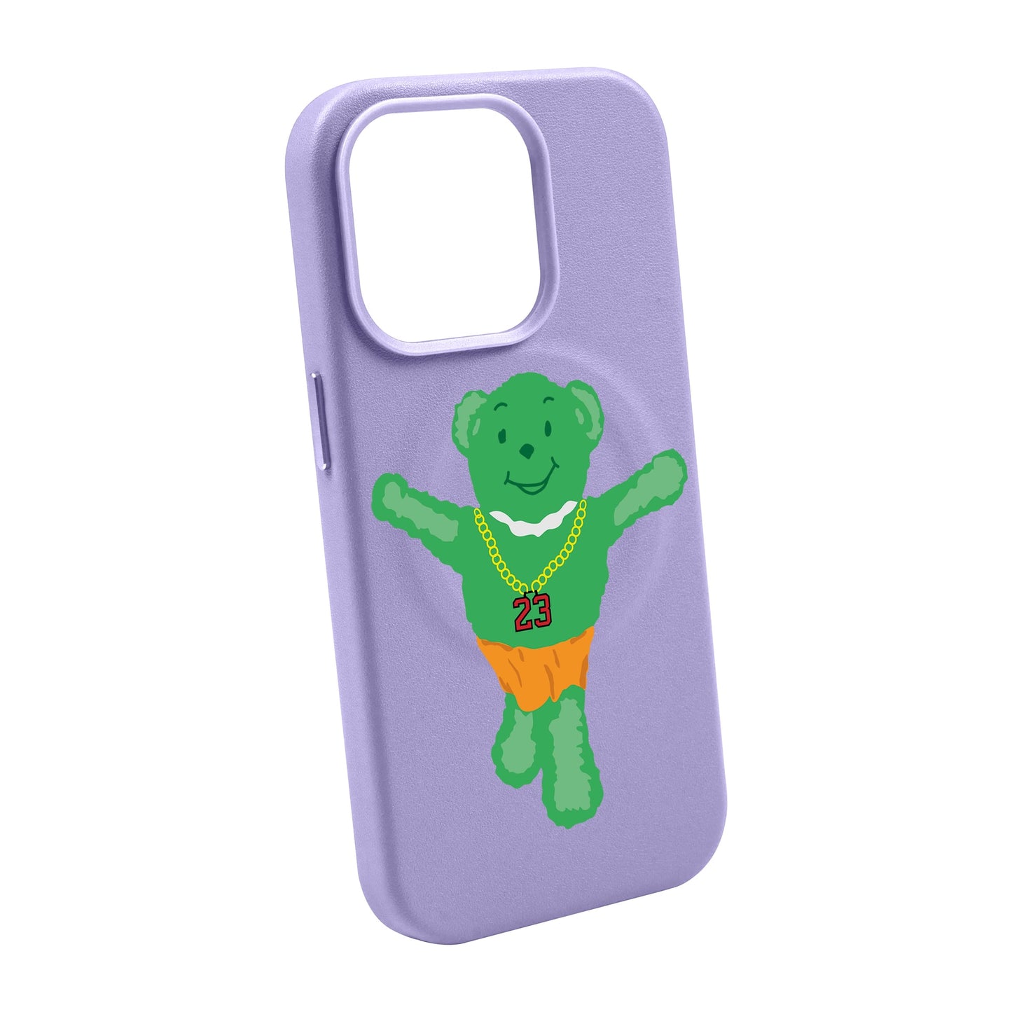 GREEN BEAR-iPhone 14 Pro Max Leather Kılıf MagSafe Özellikli