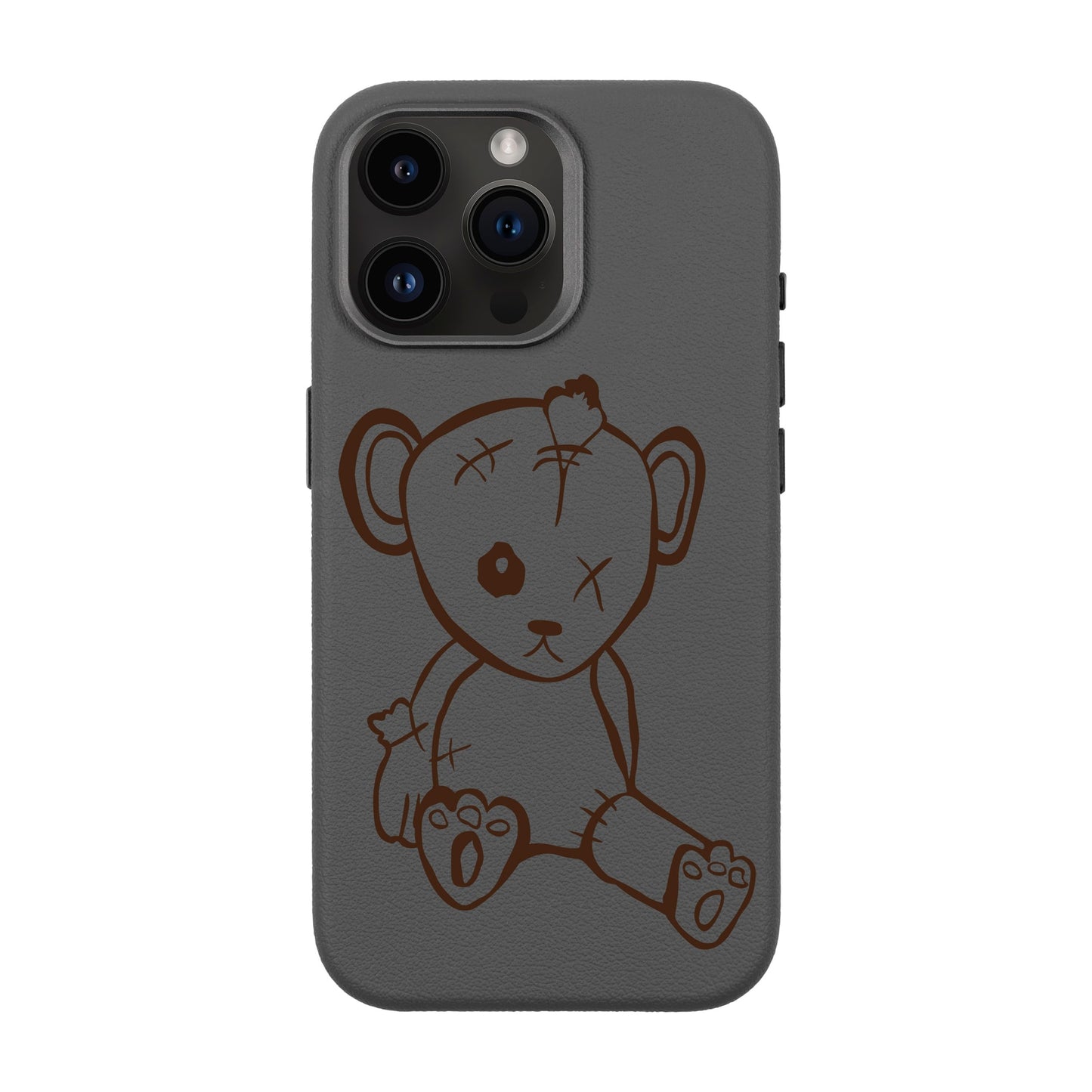 BABY BEAR-iPhone 14 Pro Max Leather Premium Kılıf MagSafe Özellikli