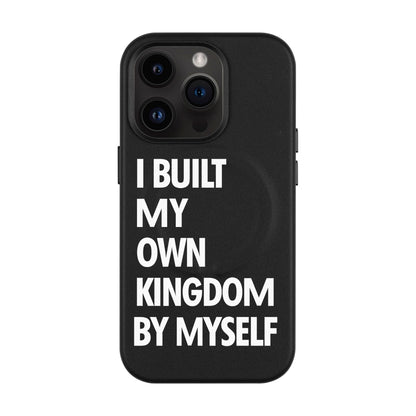 KINGDOM-Leather Kılıf MagSafe Özellikli - iPhone 14 Pro