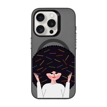 TANGLES OF HAPPINESS-Hold Kılıf MagSafe Özellikli - iPhone 15 Pro