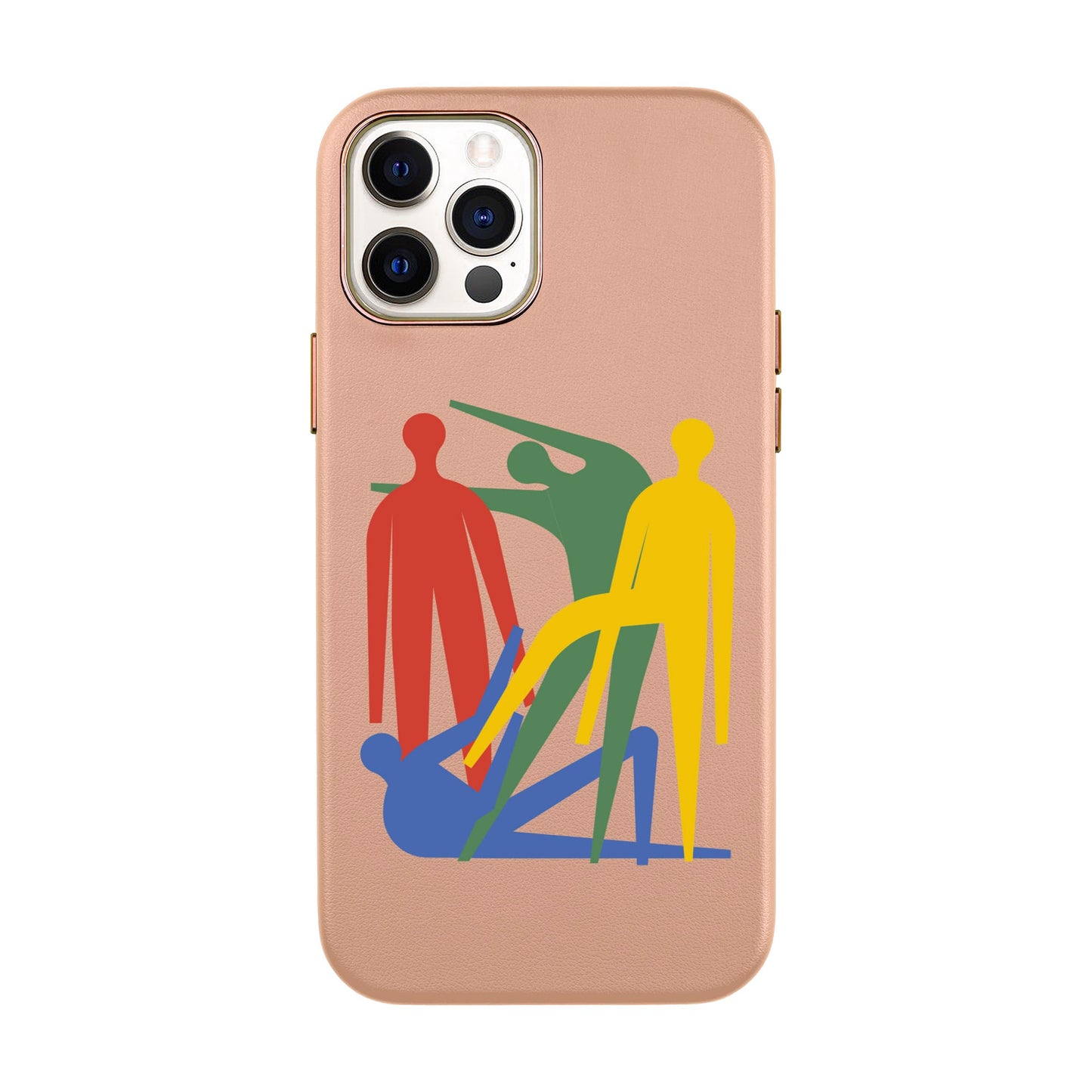 MANBOS-iPhone 11 Pro Max Leather Kılıf