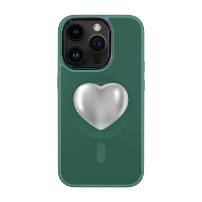 SILVER HEART-Vigor Kılıf MagSafe Özellikli - iPhone 14 Pro