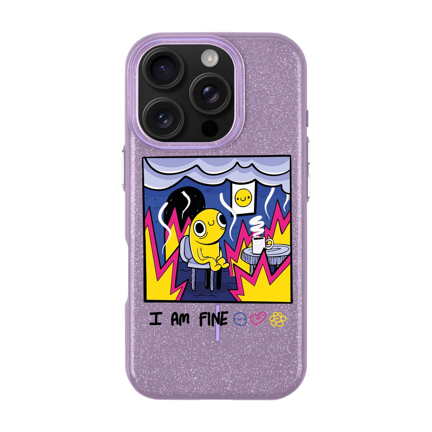 I AM FINE-iPhone 16 Pro Radiant Kılıf MagSafe Özellikli