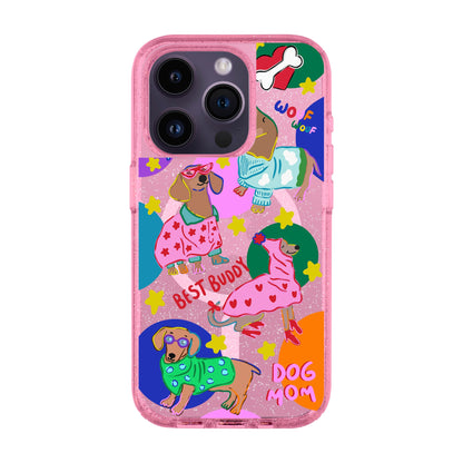 DOG MOM-Shiny Kılıf MagSafe Özellikli - iPhone 14 Pro