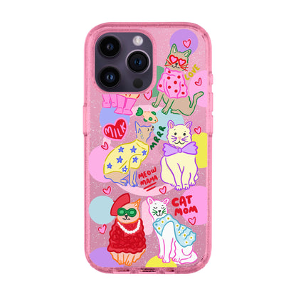 CAT MOM-iPhone 14 Pro Max Shiny Kılıf MagSafe Özellikli