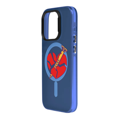 BROKEN HEART-iPhone 15 Hold Kılıf MagSafe Özellikli
