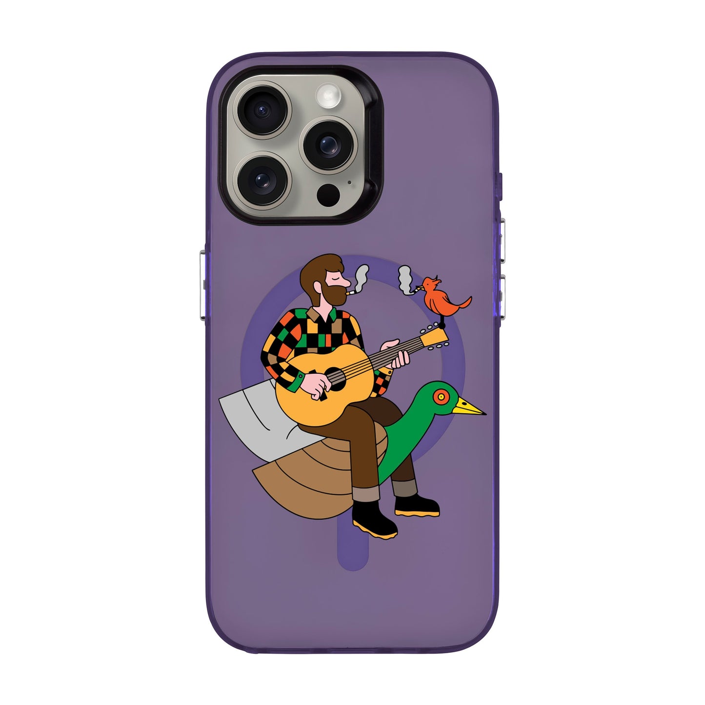 BIRDS OF A FEATHER-Hold Kılıf MagSafe Özellikli - iPhone 15 Pro Max