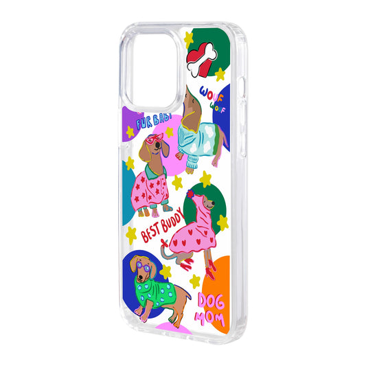 DOG MOM-iPhone 15 Pro Max Solid Kılıf