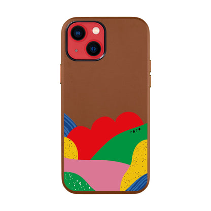 FLAG-iPhone 13 Leather Kılıf