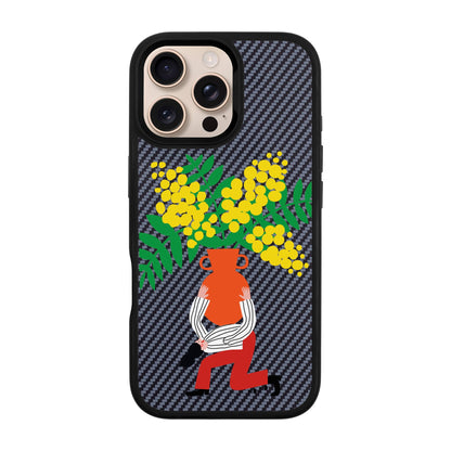 VASE-iPhone 16 Pro Max Plaid Kılıf MagSafe Özellikli