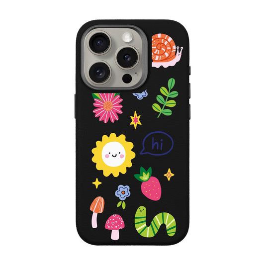 HELLO NATURE-iPhone 15 Pro Leather Premium Kılıf MagSafe Özellikli
