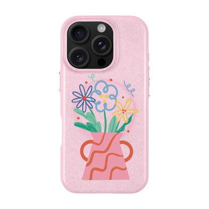 PINK VASE-iPhone 16 Pro Radiant Kılıf MagSafe Özellikli