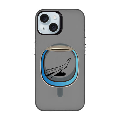 AIRCRAFT WINDOW-iPhone 15 Hold Kılıf MagSafe Özellikli