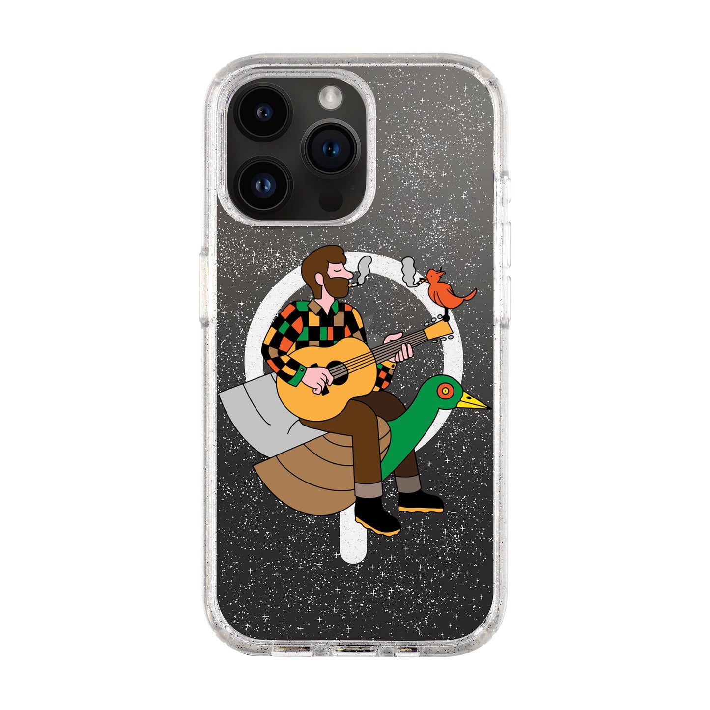BIRDS OF A FEATHER-iPhone 14 Pro Max Shiny Kılıf MagSafe Özellikli