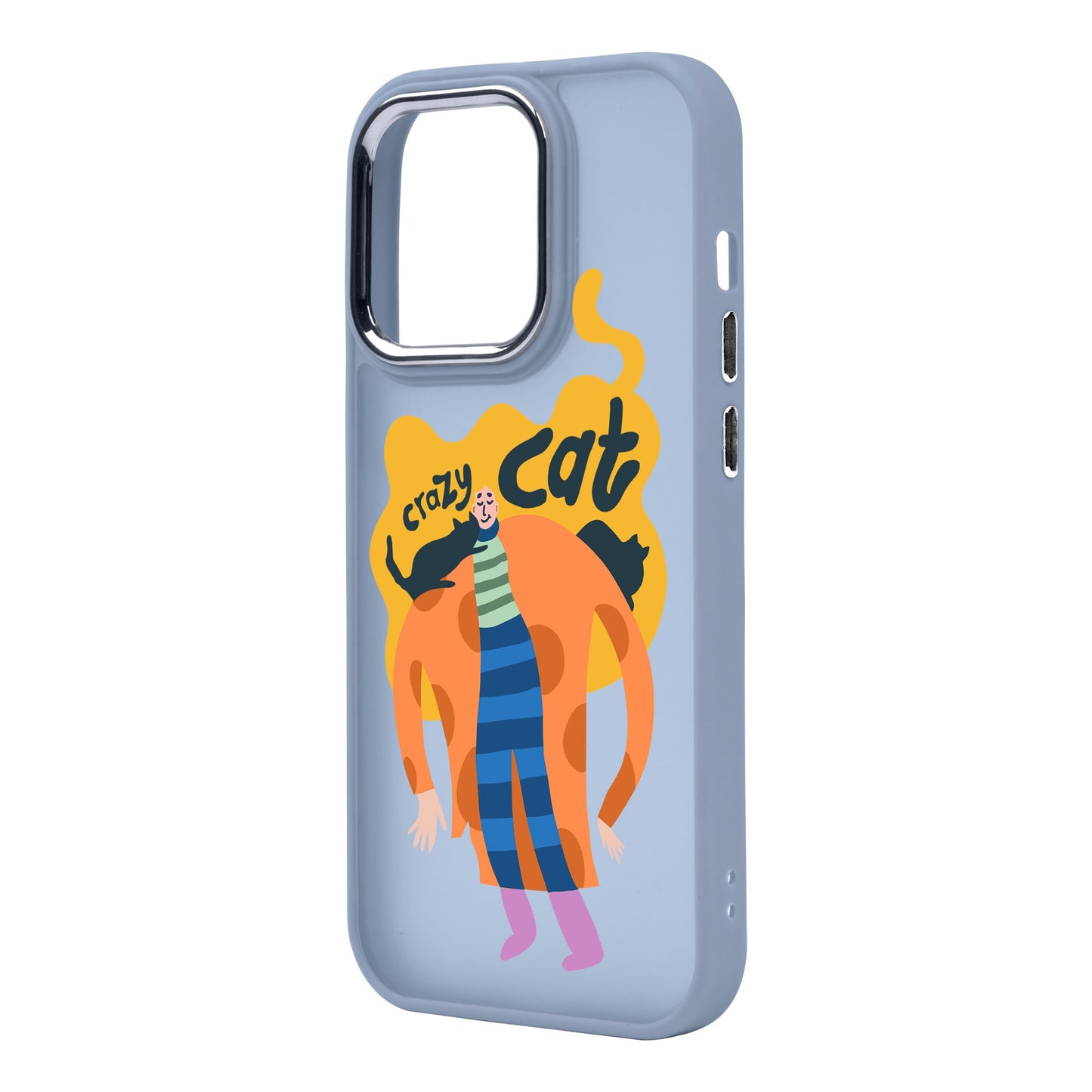 CRAZY CAT-iPhone 14 Pro Max Proof Kılıf