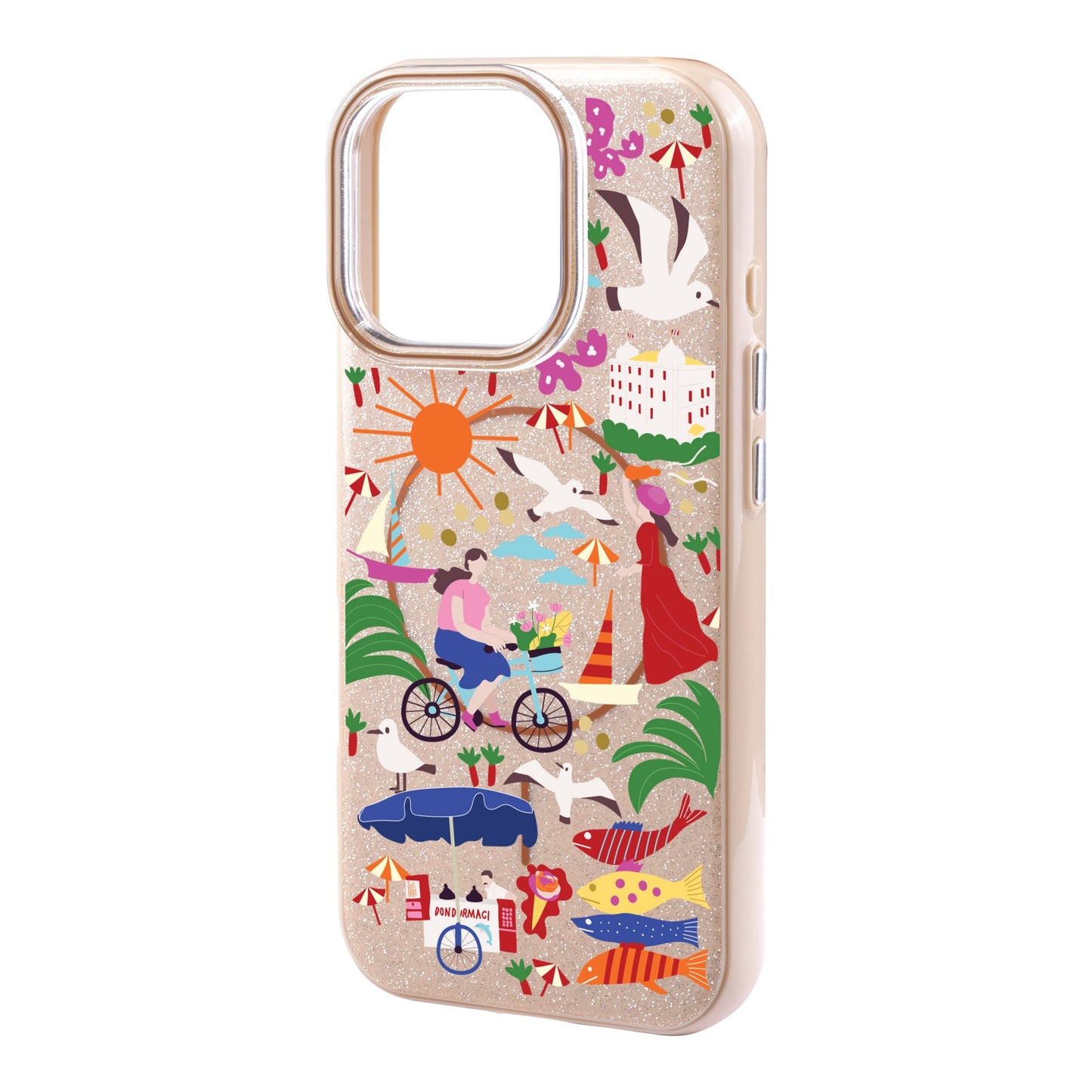 TO'S WITH US ADALAR-Radiant Kılıf MagSafe Özellikli - iPhone 15 Pro Max