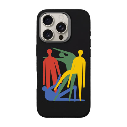 MANBOS-iPhone 16 Pro Leather Premium Kılıf MagSafe Özellikli