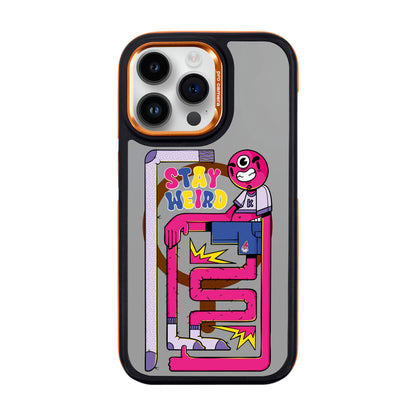 OG TOOTHY-iPhone 14 Pro Max Dark Kılıf MagSafe Özellikli