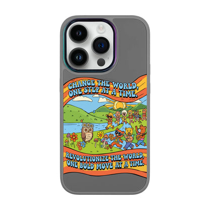 CHANGE THE WORLD-Vigor Kılıf MagSafe Özellikli - iPhone 14 Pro