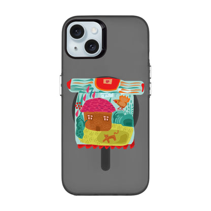 SİHİRLİ KAZAK-iPhone 15 Plus Hold Kılıf MagSafe Özellikli