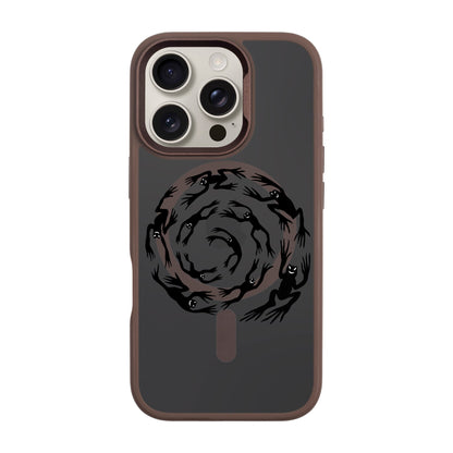 SWIRLING FROGS-iPhone 16 Pro Rise Kılıf MagSafe Özellikli