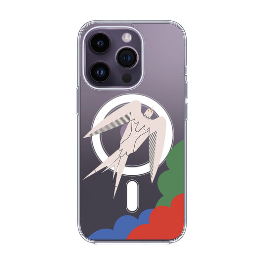 L’OISEAU LIBRE-iPhone 14 Pro Solid Kılıf MagSafe Özellikli